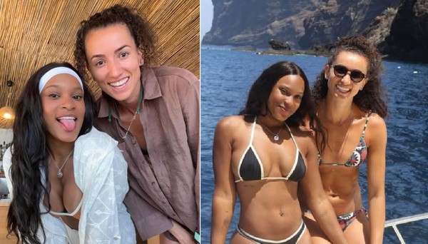 Amizade de Rebeca Andrade e Gabi Guimarães esfria após jogadora iniciar affair com influenciadora